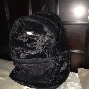 PINK VS black backpack